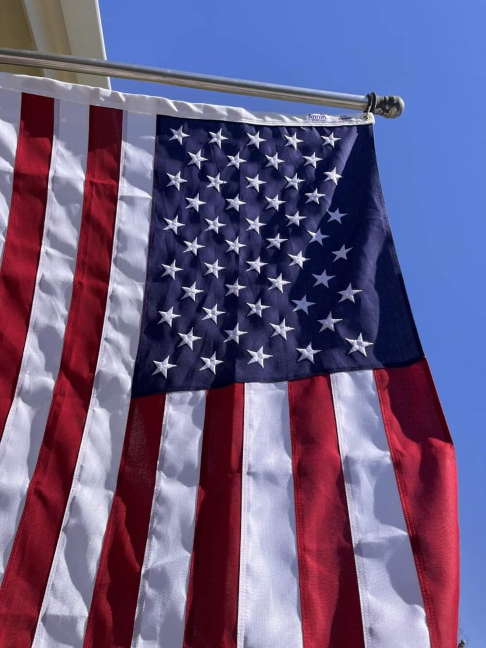 Annin Flagmakers USA Tough-Tex 2 Ply Durable Woven Polyester American Flag 3'x5'